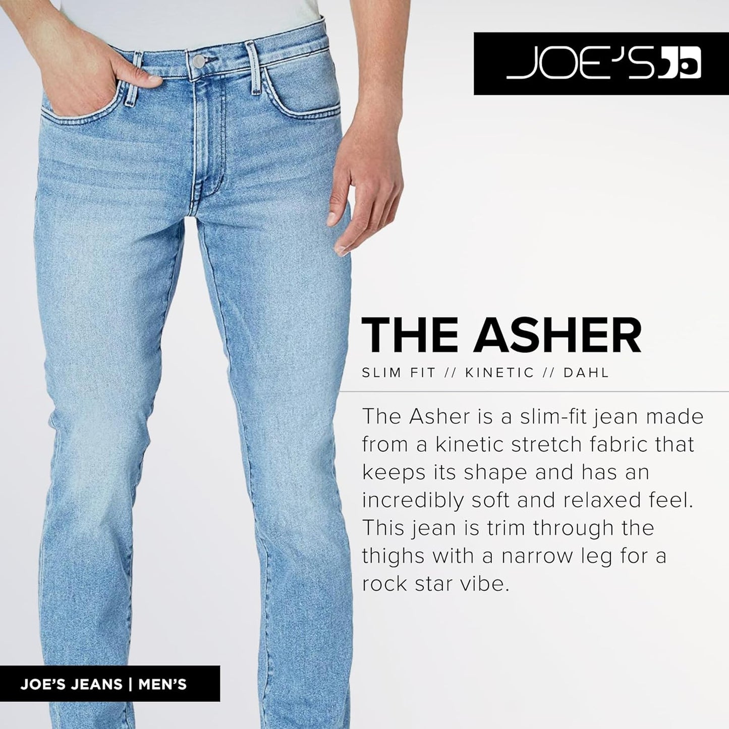 Joe's Jeans Men's Fashion Asher Slim Fit