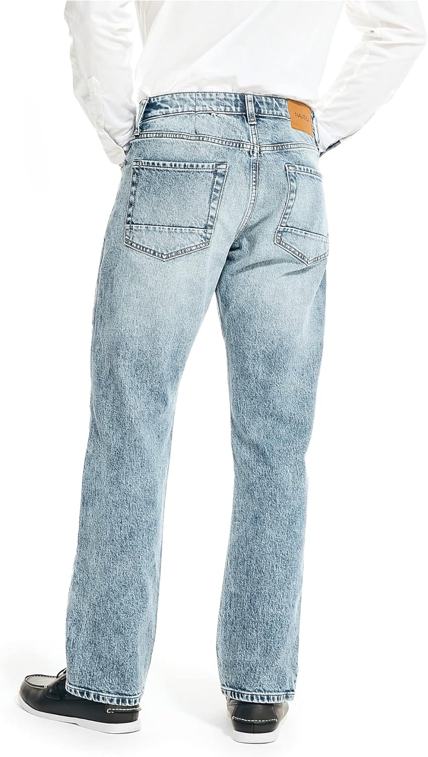 Nautica Men's Vintage Straight Stretch Denim