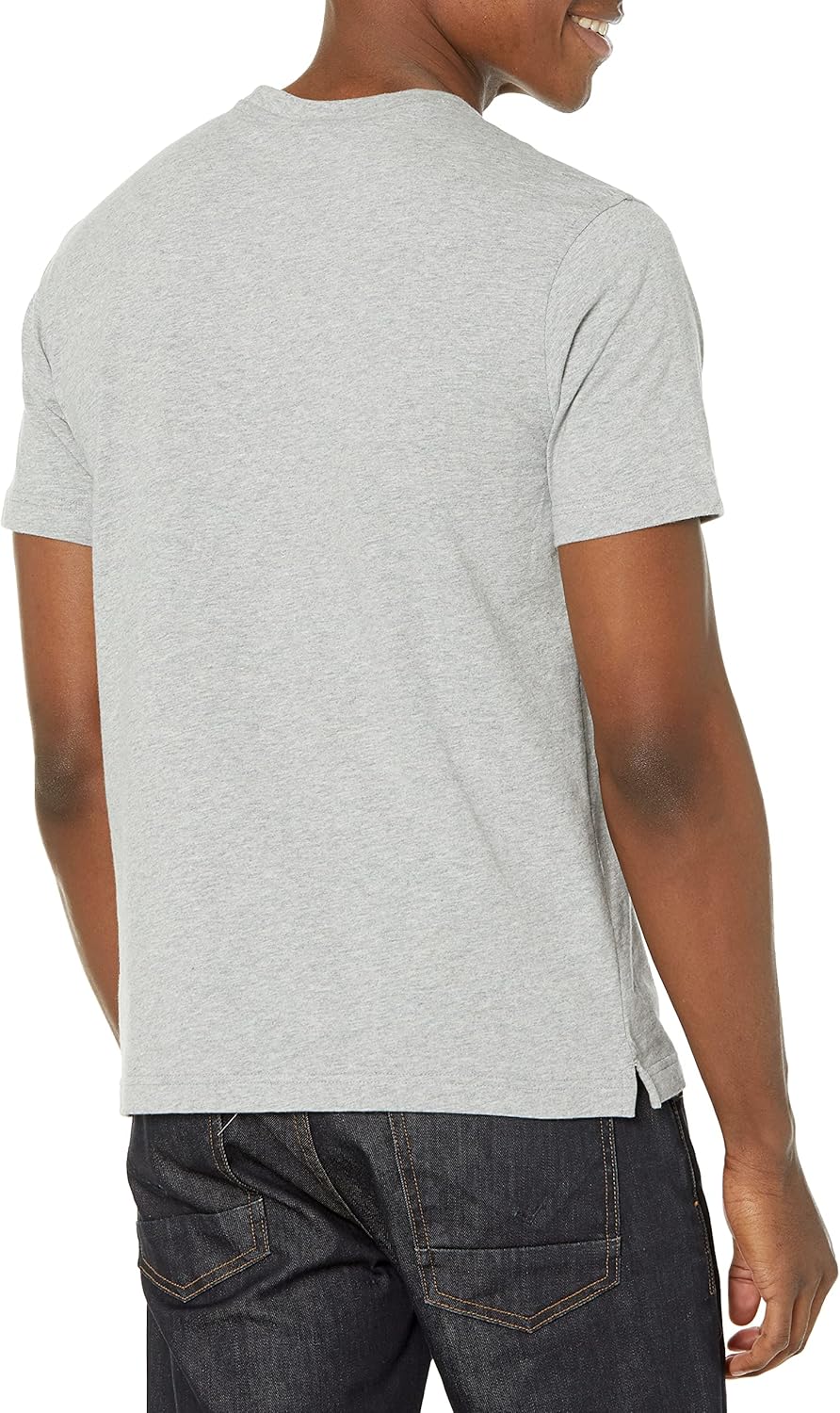 Brooks Brothers Men's Short Sleeve Cotton Crew Neck Logo T-Shirt