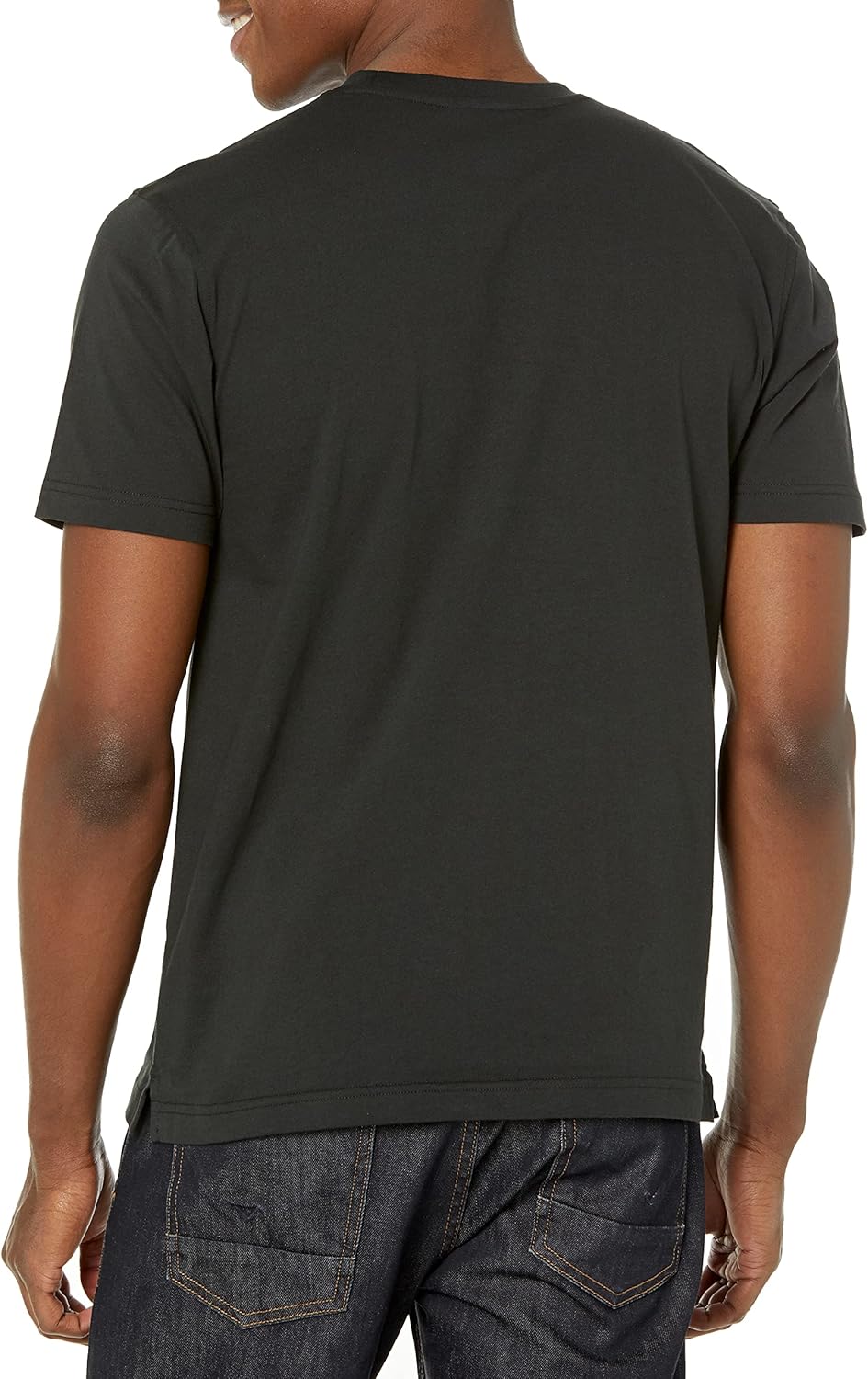 Brooks Brothers Men's Short Sleeve Cotton Crew Neck Logo T-Shirt