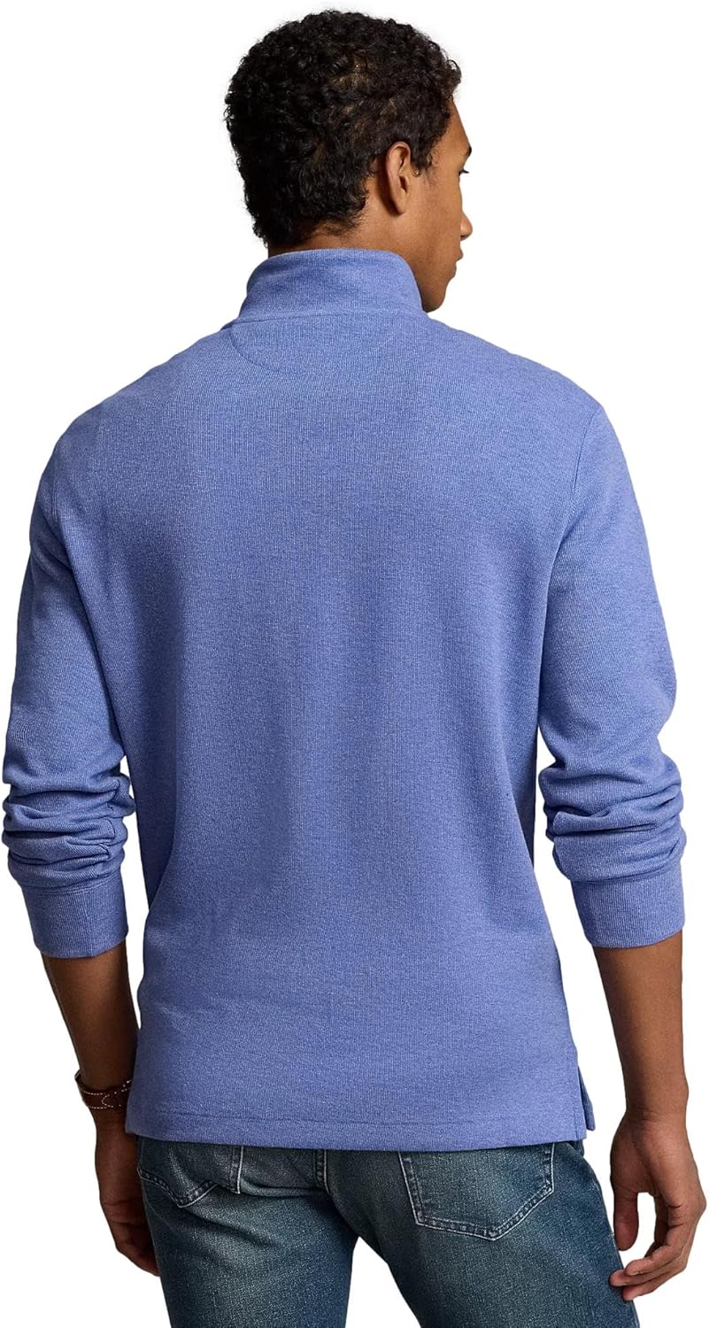 POLO RALPH LAUREN Men's Classic Estate-Rib Quarter-Zip Pullover Sweater