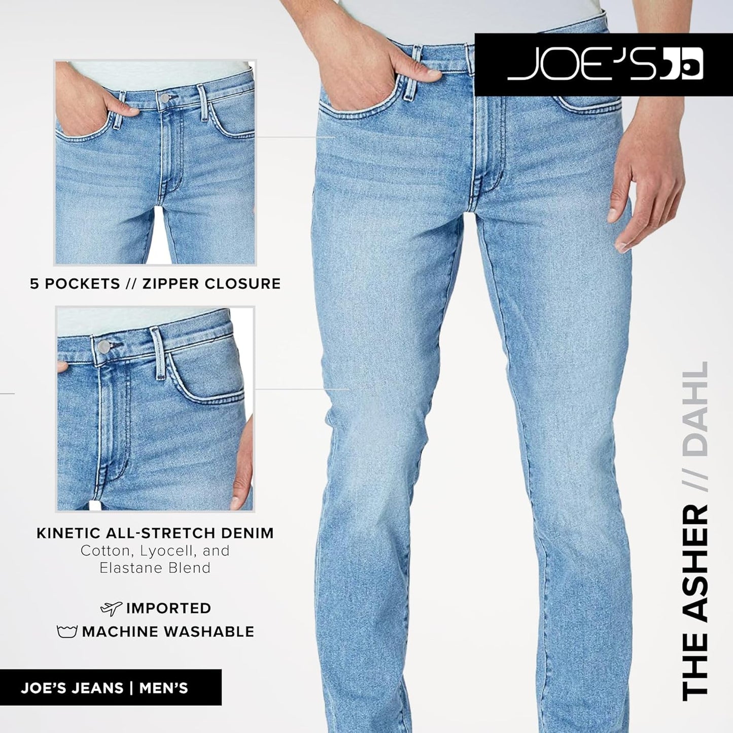 Joe's Jeans Men's Fashion Asher Slim Fit