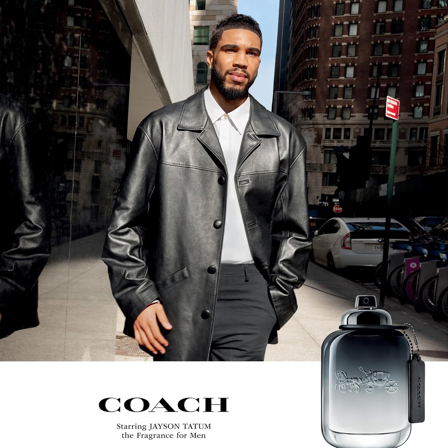 Coach for Men Eau de Toilette - Long Lasting Fragrance with notes of Pear Nashi, Cardamom & Vetiver - Fougere & Woody