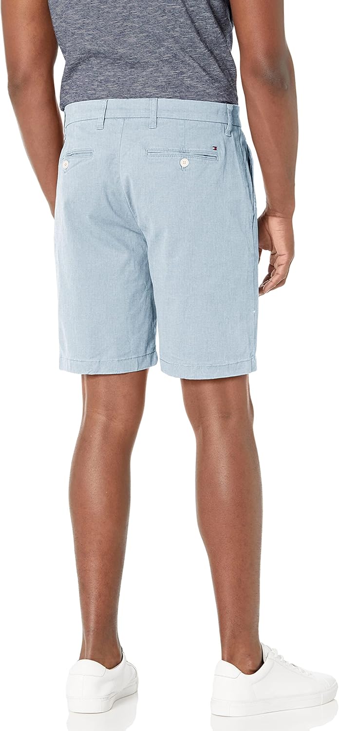 Tommy Hilfiger Men's Casual Stretch 9” Inseam Chino Shorts