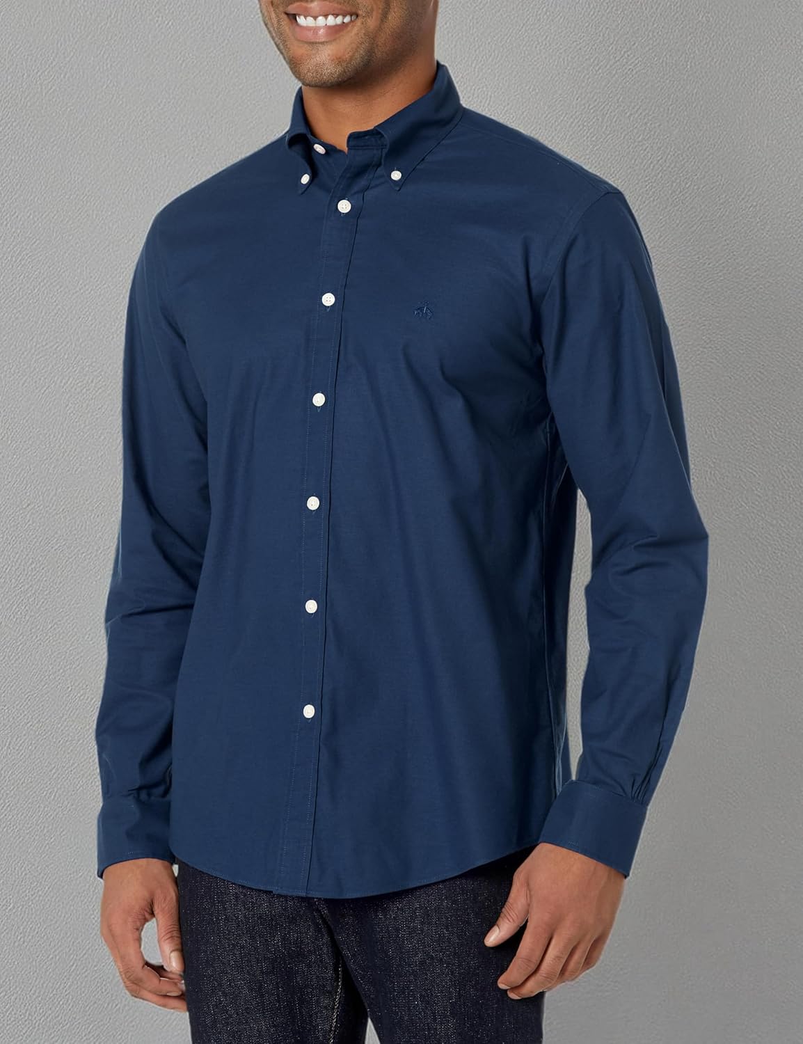 Brooks Brothers Men's Non-Iron Long Sleeve Button Down Sport Shirt