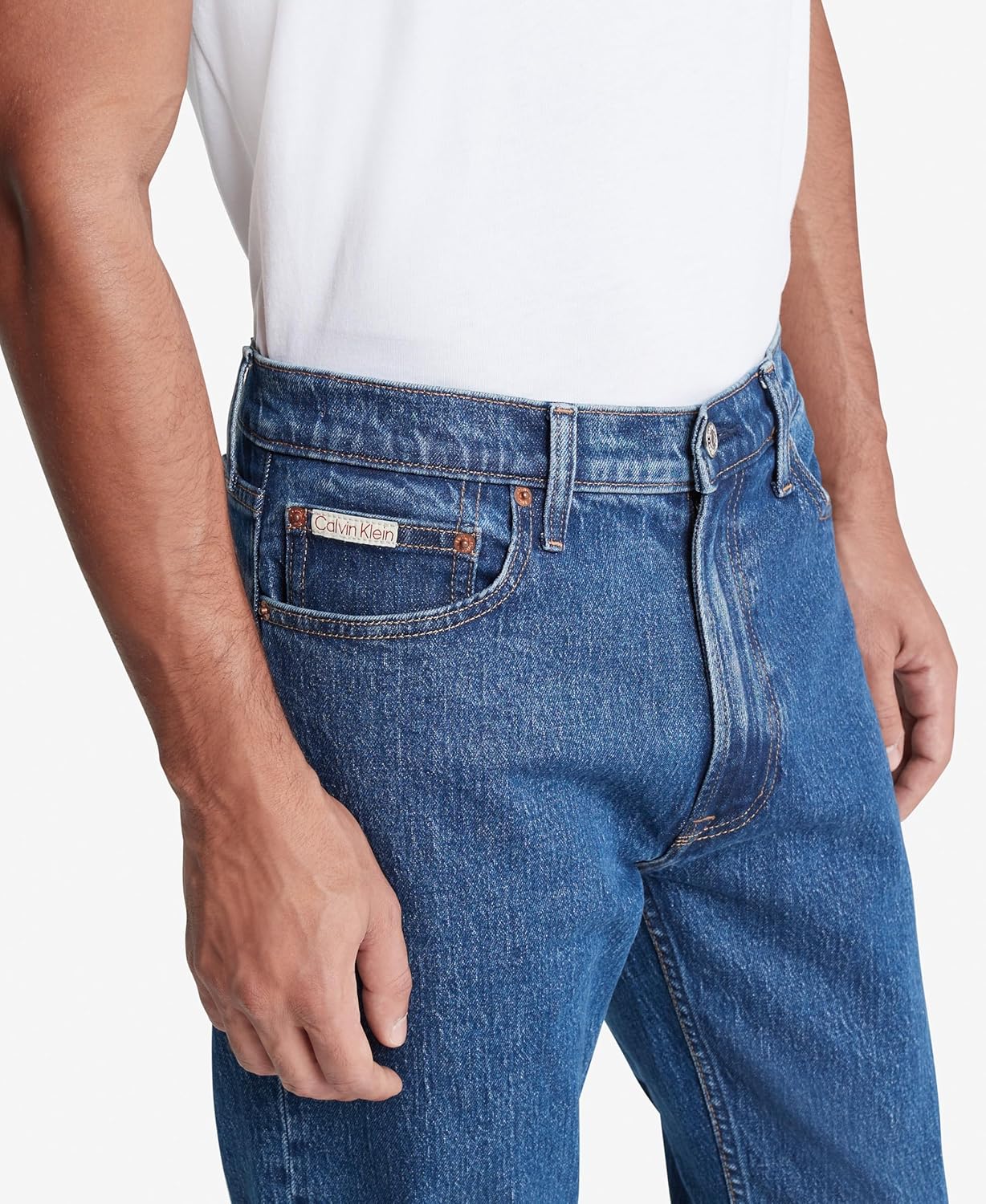 Calvin Klein Men's Straight Fit Jeans