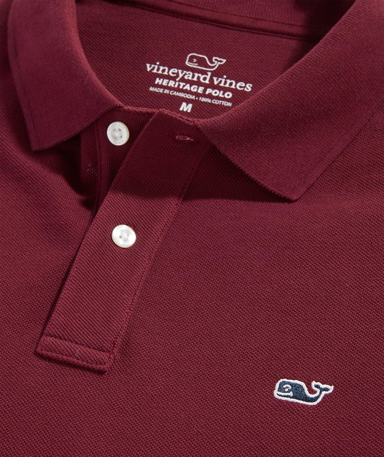 vineyard vines Men's Heritage Pique Polo