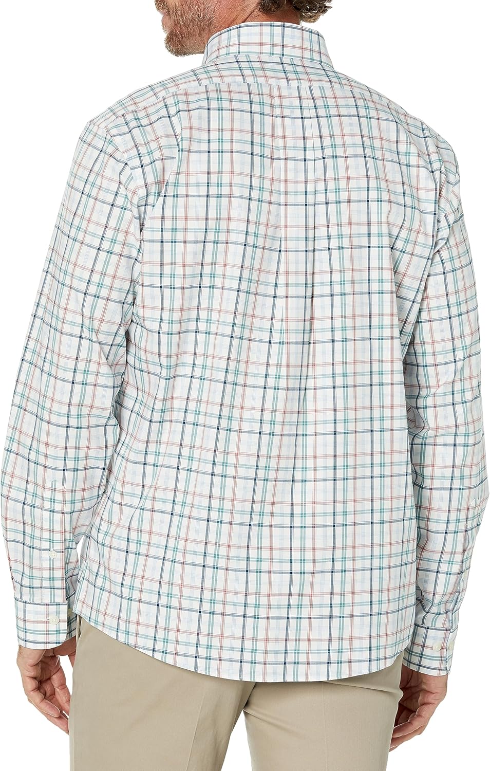 Brooks Brothers Men's Non-Iron Long Sleeve Button Down Sport Shirt