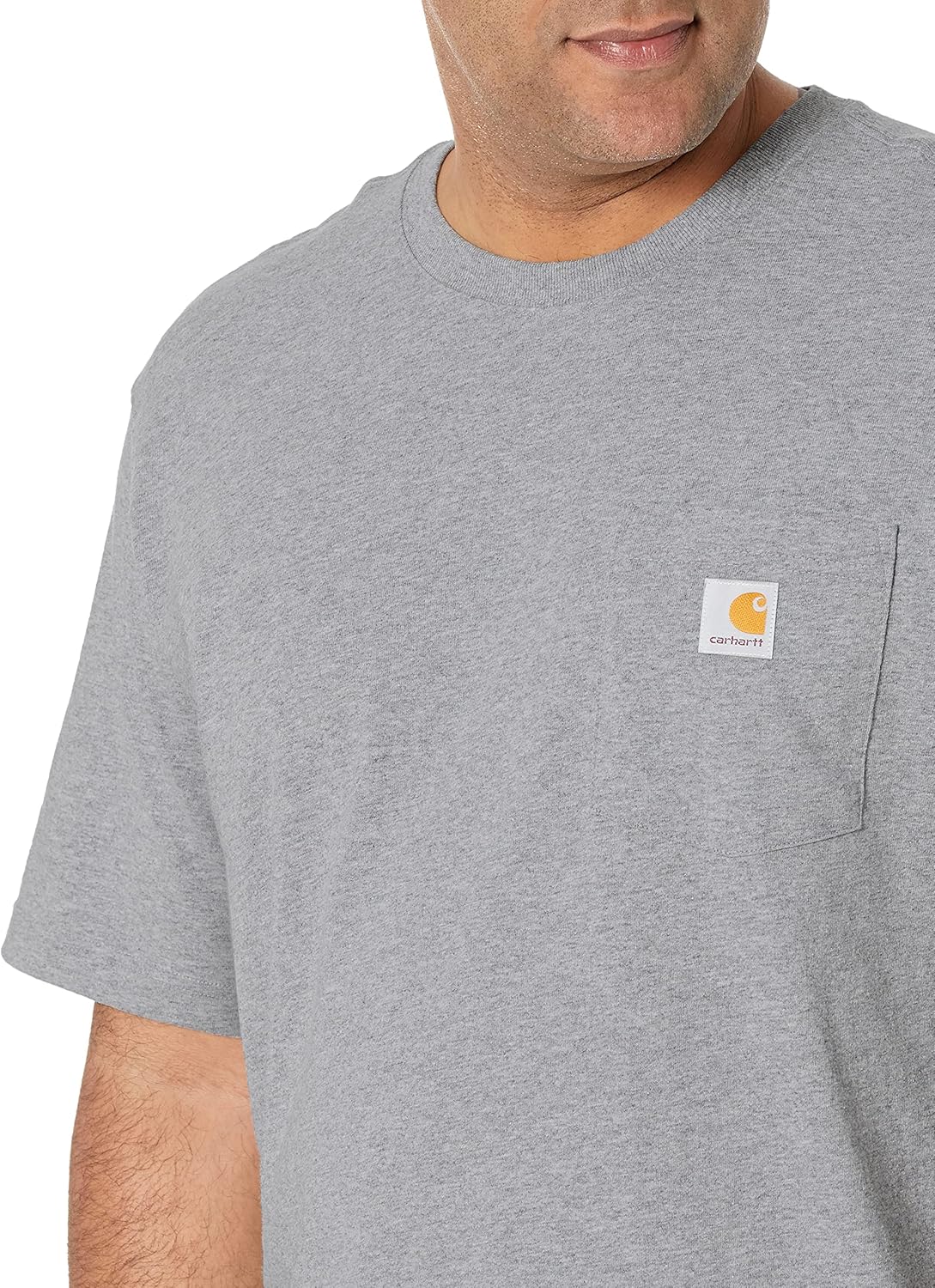 Carhartt Men's Loose Fit Heavyweight Short-Sleeve Pocket T-Shirt