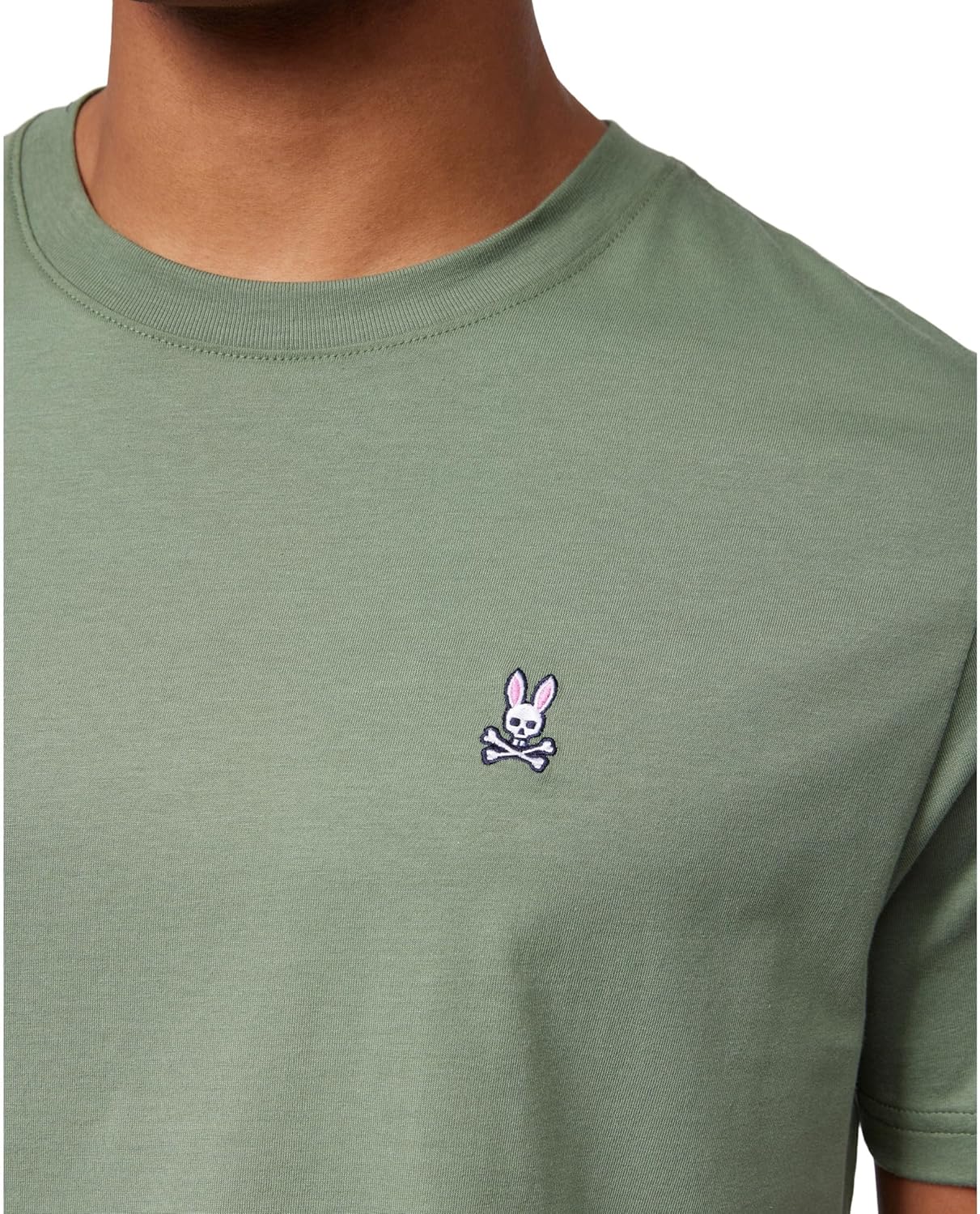 Psycho Bunny Mens Classic Crew Neck TEE - B6U014B200o