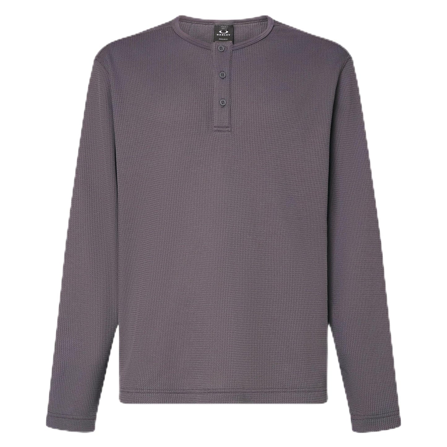 Oakley Men's All Day Waffle Long Sleeve Henley Tee