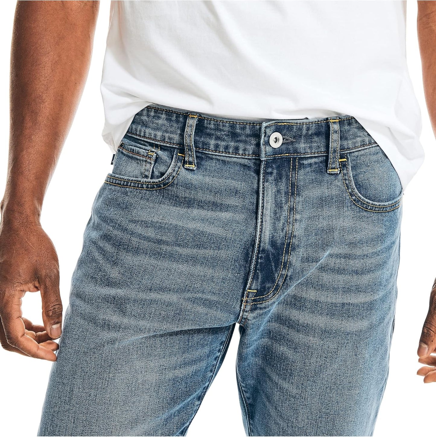 Nautica Men's Vintage Straight Stretch Denim