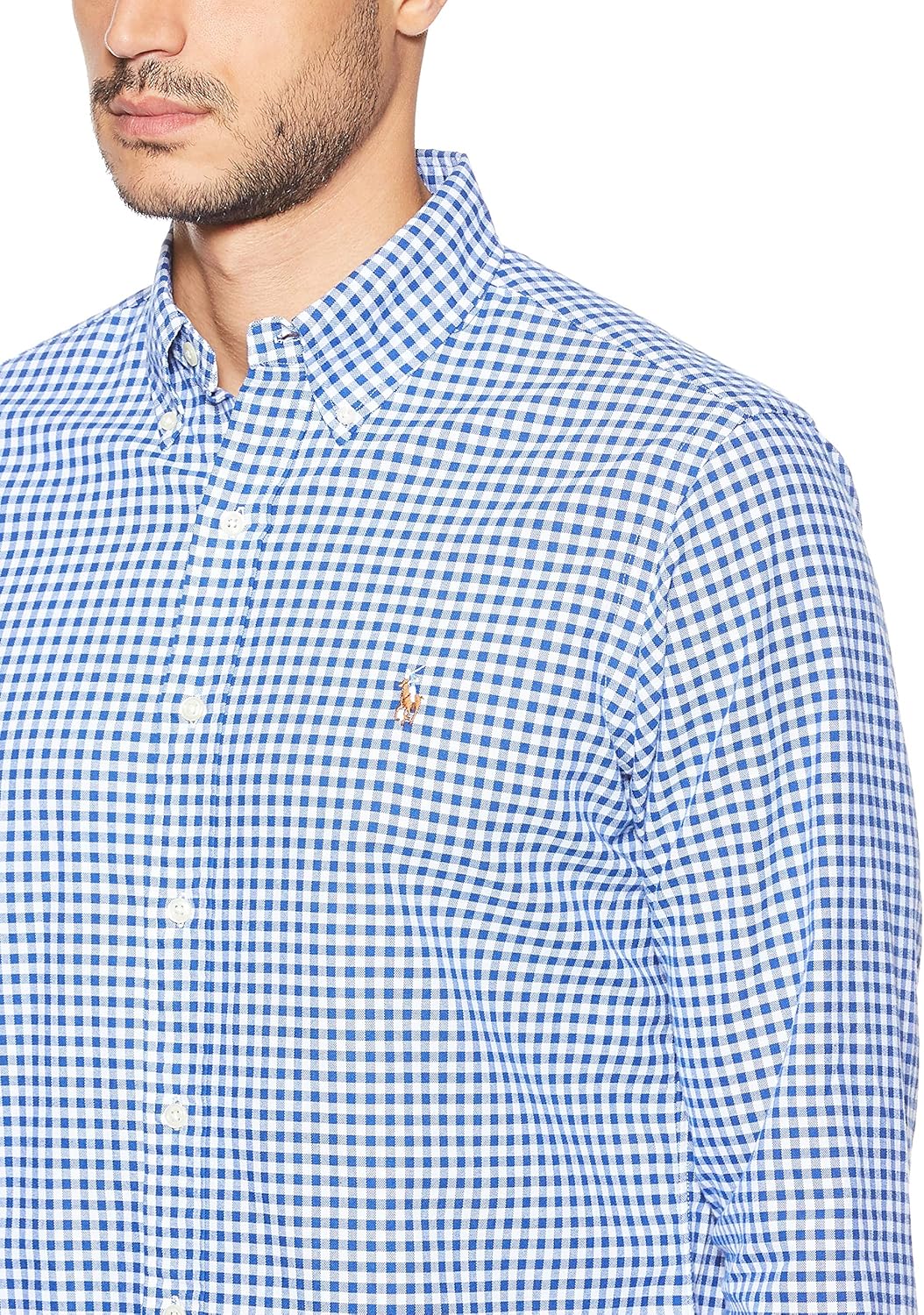 Polo Ralph Lauren Men's Classic Fit Gingham Oxford Shirt