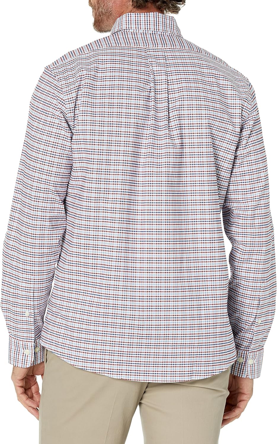 Brooks Brothers Men's Non-Iron Long Sleeve Button Down Sport Shirt