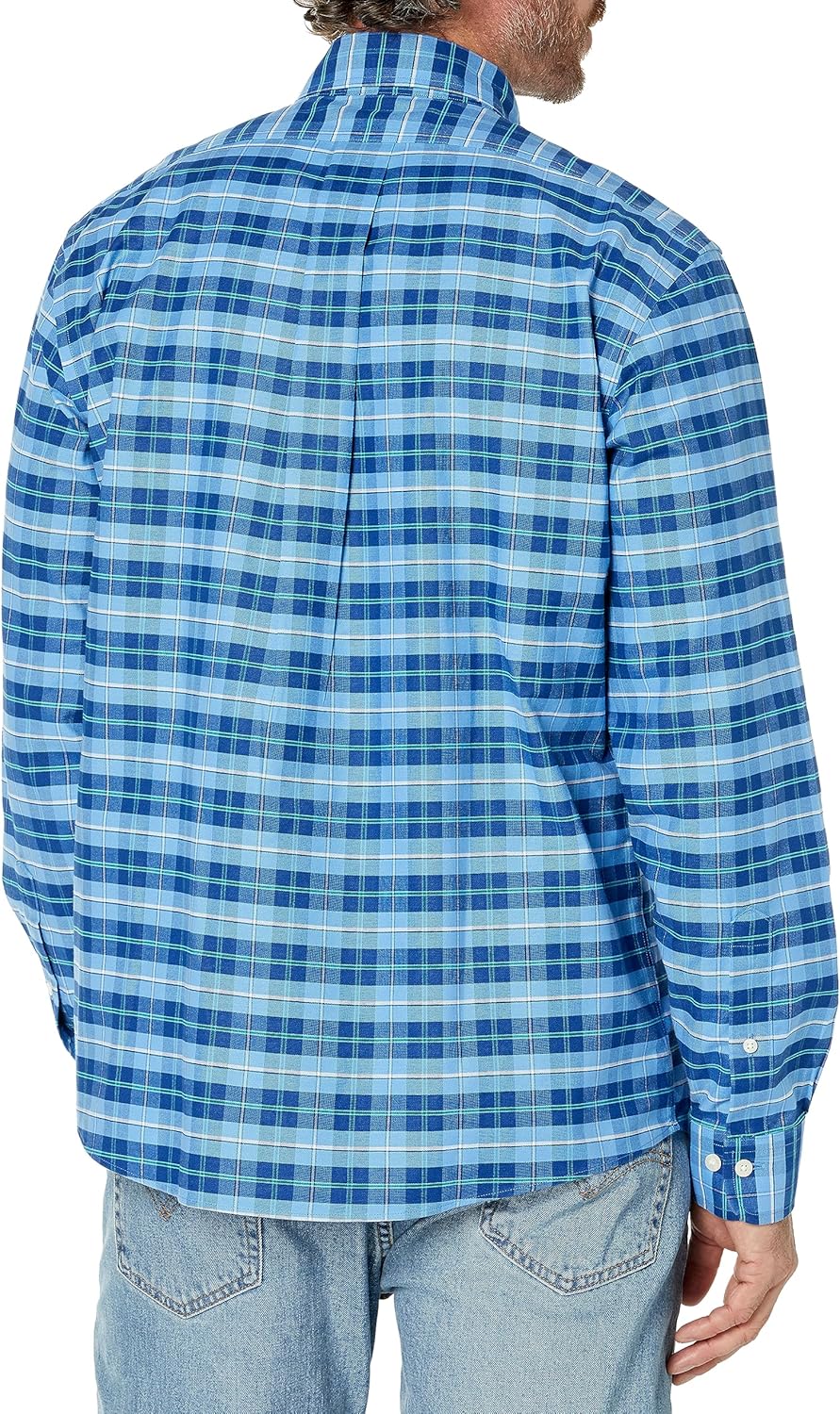 Brooks Brothers Men's Non-Iron Long Sleeve Button Down Sport Shirt