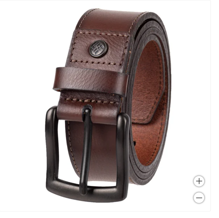 Columbia Men's Leather Belt