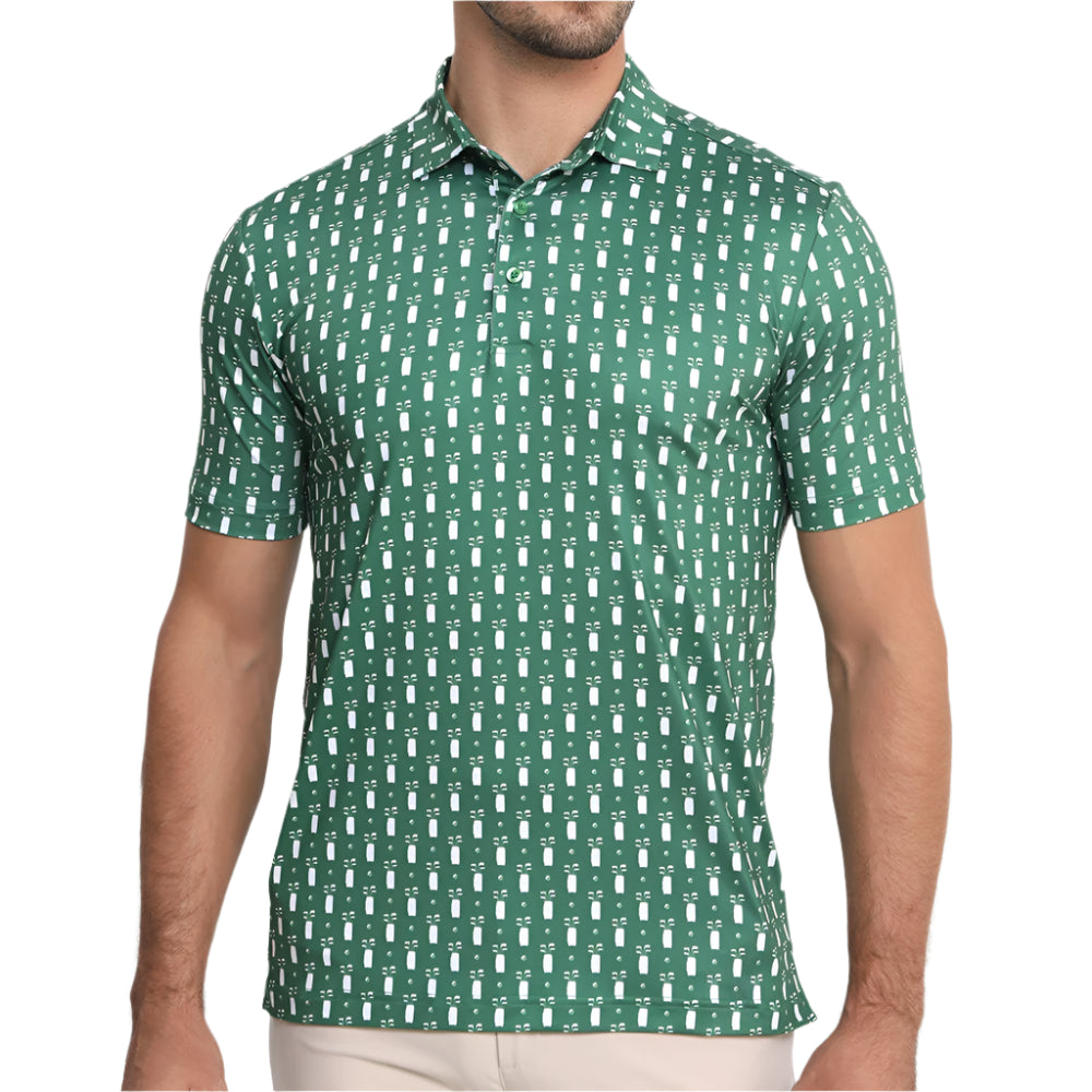 Southern Green™ Quick-Dry Moisture-Wicking Men’s Golf Polo – Performance Polo Shirt for the Modern Southern Gentleman