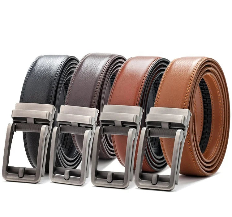 Magnolia Manor Genuine Leather Ratchet Belt