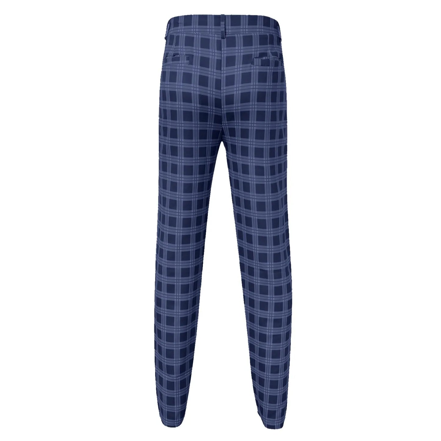 The Charleston Slim Fit Plaid Pants for Dapper Gentleman