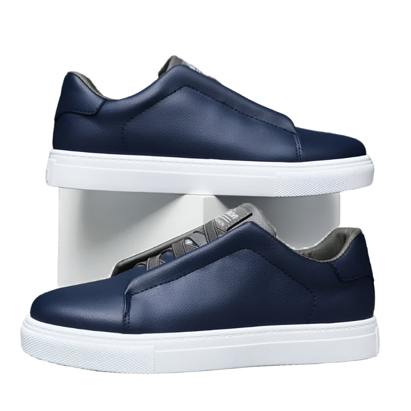 Classic Men's Casual Leather Sneakers