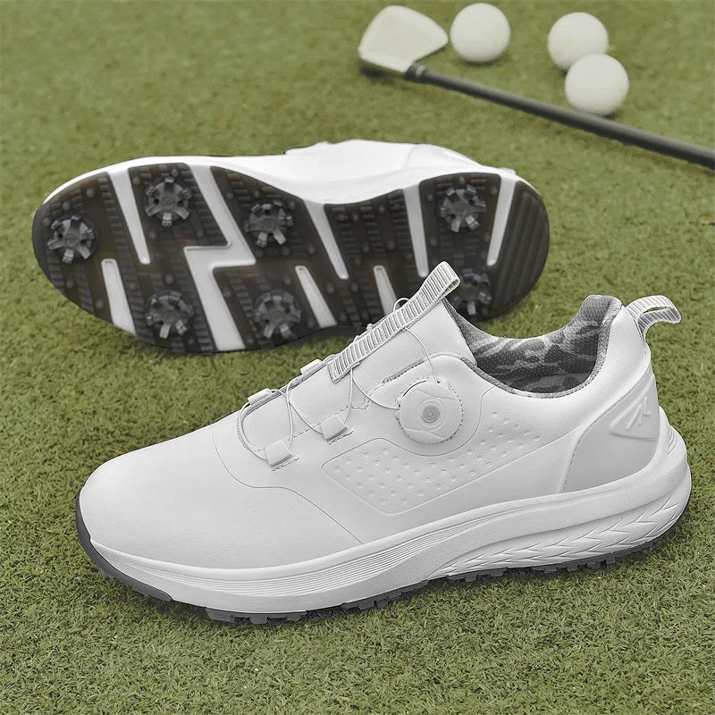 Partridge Hill™ Men’s Waterproof Breathable Golf Sneakers – High-Performance Golf Shoes for the Southern Gentleman