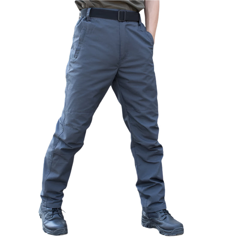 Southern Gent HBT Herringbone Cargo Pants: Slim Fit Wear-Resistant Casual Trousers