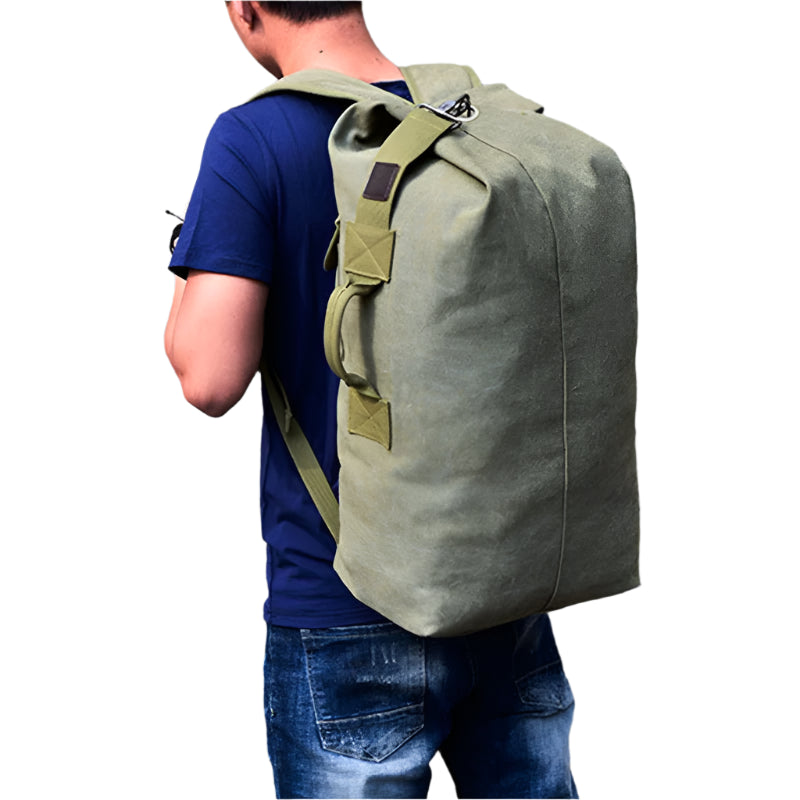 Southern Peak™ Waxed Canvas Tactical Backpack – Waterproof Large Capacity Travel Bag