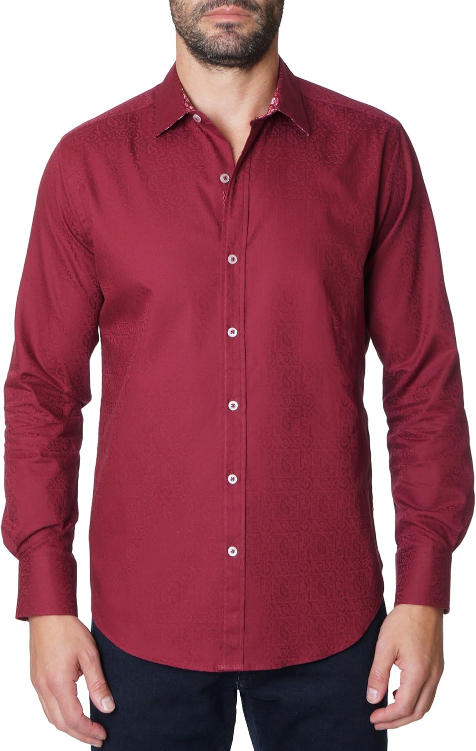 Robert Graham Men’s Windsor Long-Sleeve Shirt, Button-Up Shirt for Men