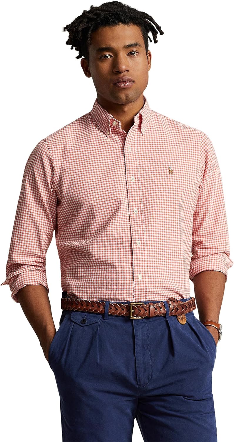 Polo Ralph Lauren Men's Classic Fit Gingham Oxford Shirt