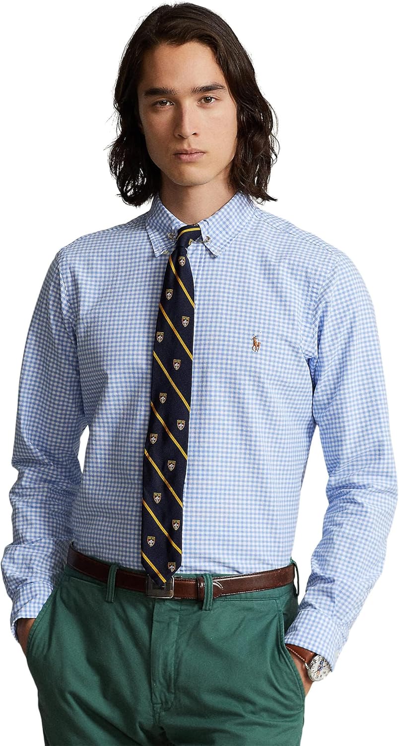 Polo Ralph Lauren Men's Classic Fit Gingham Oxford Shirt