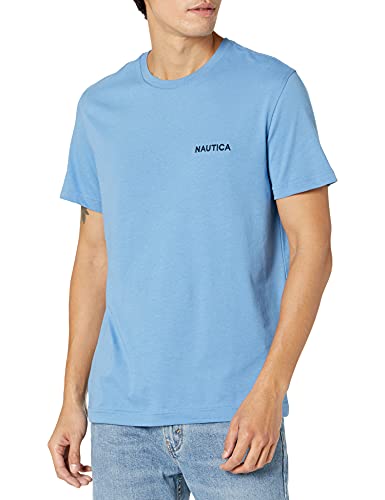 Nautica Men's Short Sleeve Solid Crew Neck T-Shirt