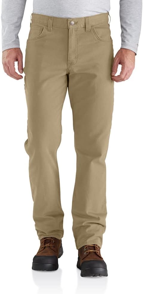 Carhartt Men's Rugged Flex Relaxed Fit Canvas 5Pocket Work Pant