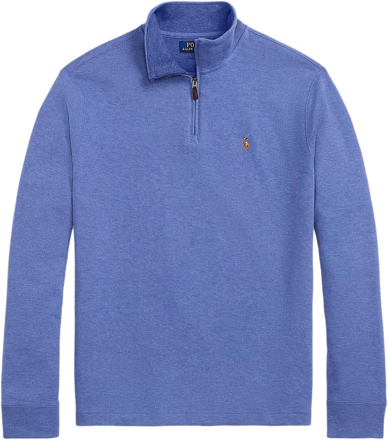 POLO RALPH LAUREN Men's Classic Estate-Rib Quarter-Zip Pullover Sweater