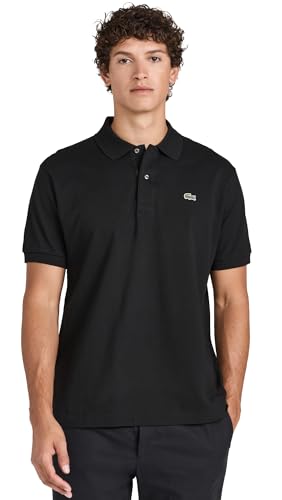 Lacoste Men's Short Sleeved Ribbed Collar Shirt