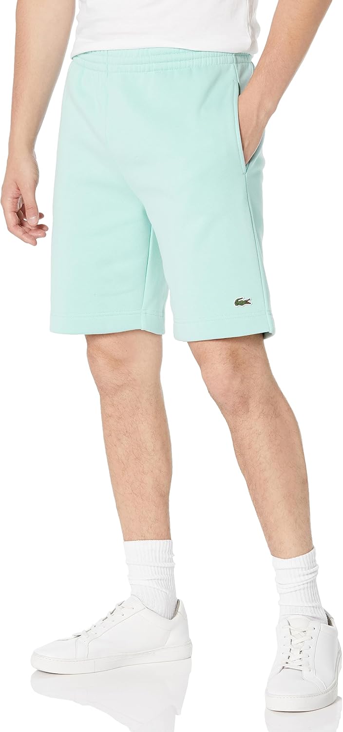 Lacoste Men's Organic Brushed Cotton Fleece Shorts