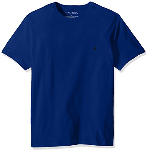 Nautica Men's Short Sleeve Solid Crew Neck T-Shirt