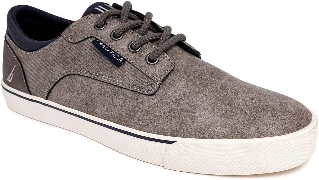 Nautica Men's Classic Lace-Up Boat Shoes Low Top Fashion Sneaker - Stylish and Comfortable Casual Shoe