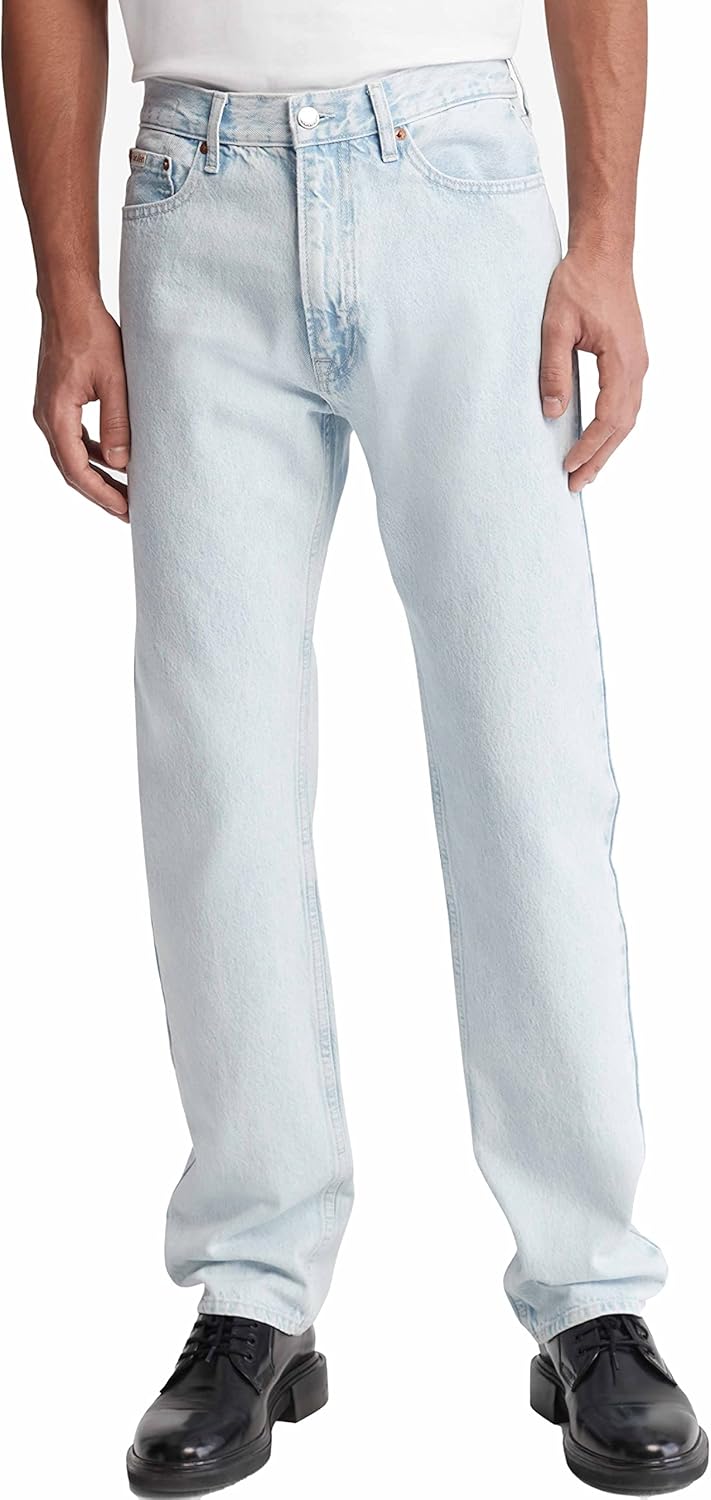 Calvin Klein Men's Straight Fit Jeans