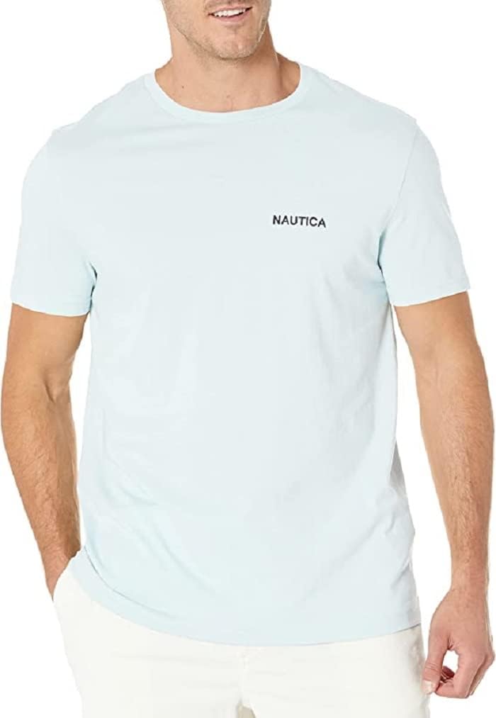 Nautica Men's Short Sleeve Solid Crew Neck T-Shirt