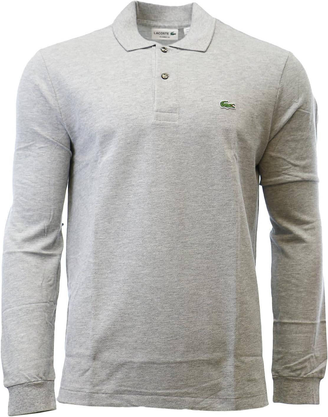 Lacoste Mens Classic Long Sleeve Pique Polo Shirt