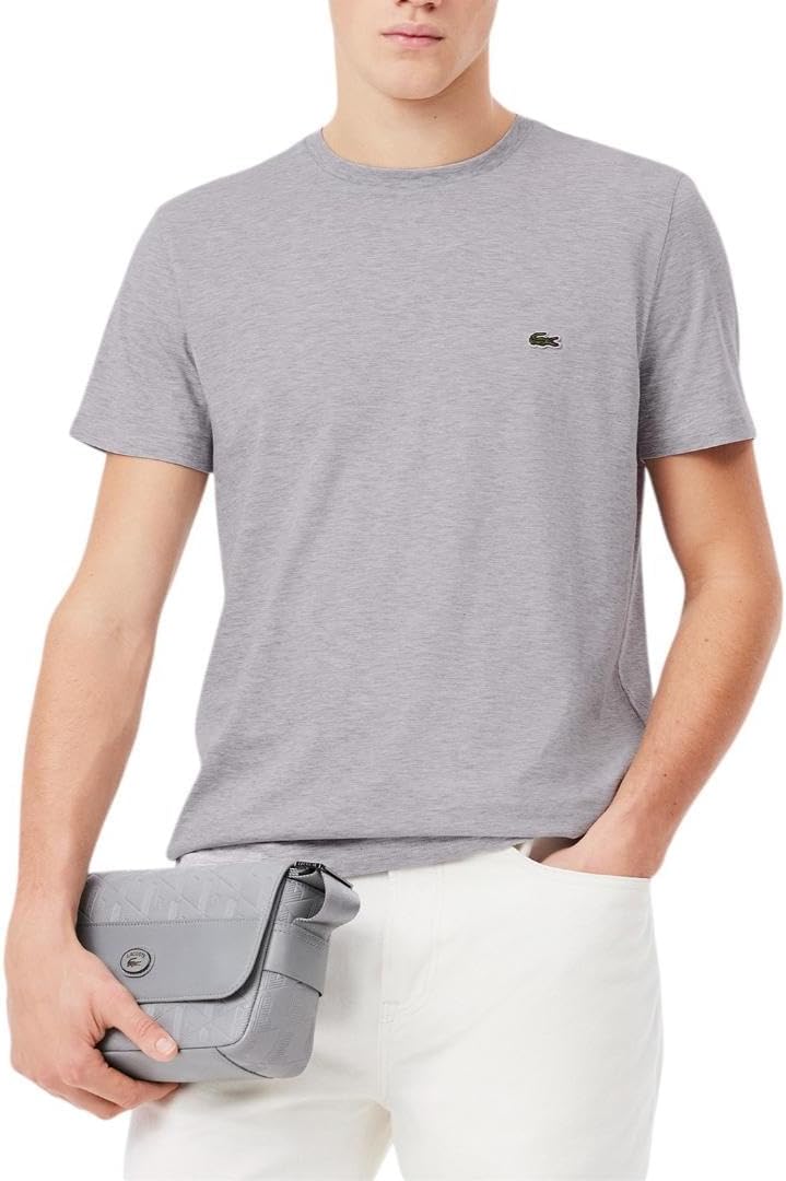 Lacoste Men's Short Sleeve Crew Neck Pima Cotton Jersey T-Shirt