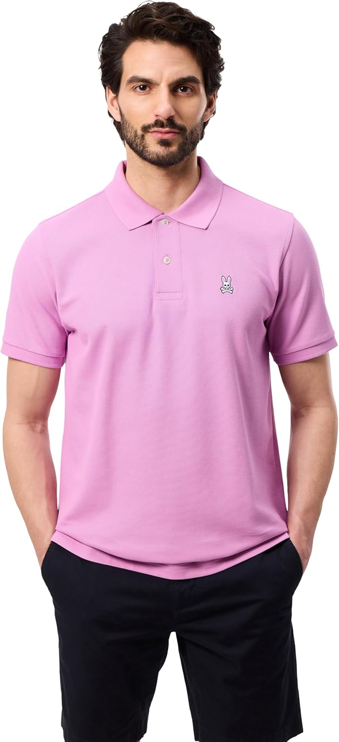 Psycho Bunny Men's The Classic Pique Polo Shirt