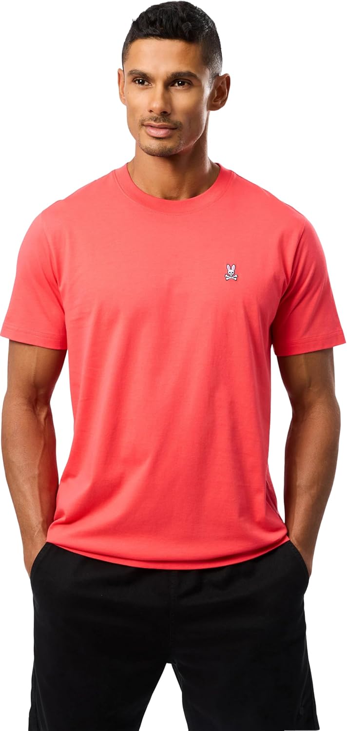 Psycho Bunny Mens Classic Crew Neck TEE - B6U014B200o