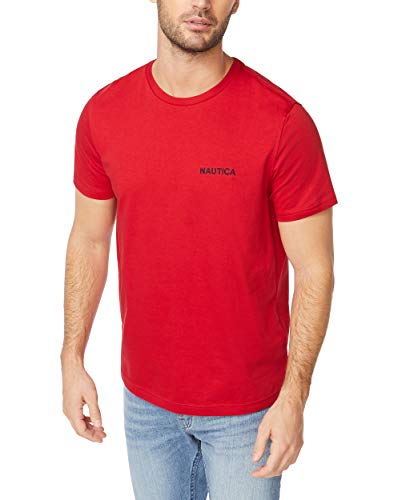 Nautica Men's Short Sleeve Solid Crew Neck T-Shirt