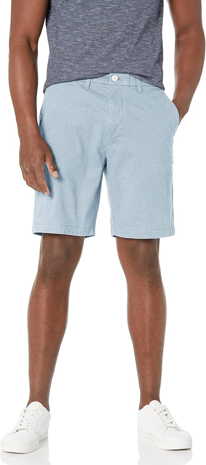 Tommy Hilfiger Men's Casual Stretch 9” Inseam Chino Shorts