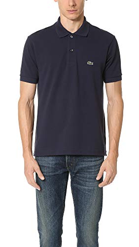 Lacoste Men's Short Sleeved Ribbed Collar Shirt