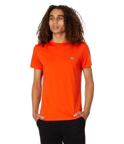 Lacoste Men's Short Sleeve Crew Neck Pima Cotton Jersey T-Shirt