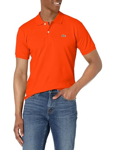 Lacoste Men's Short Sleeved Ribbed Collar Shirt