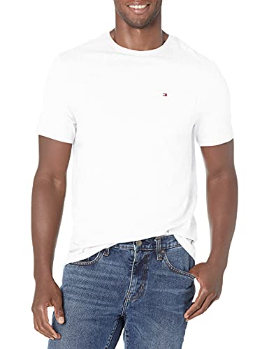 Tommy Hilfiger Men's Essential Short Sleeve Cotton Crewneck Pocket T-Shirt