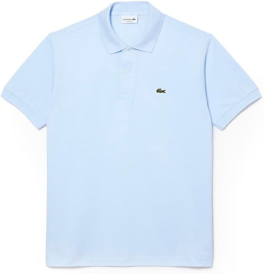 Lacoste Men's Short Sleeved Ribbed Collar Shirt